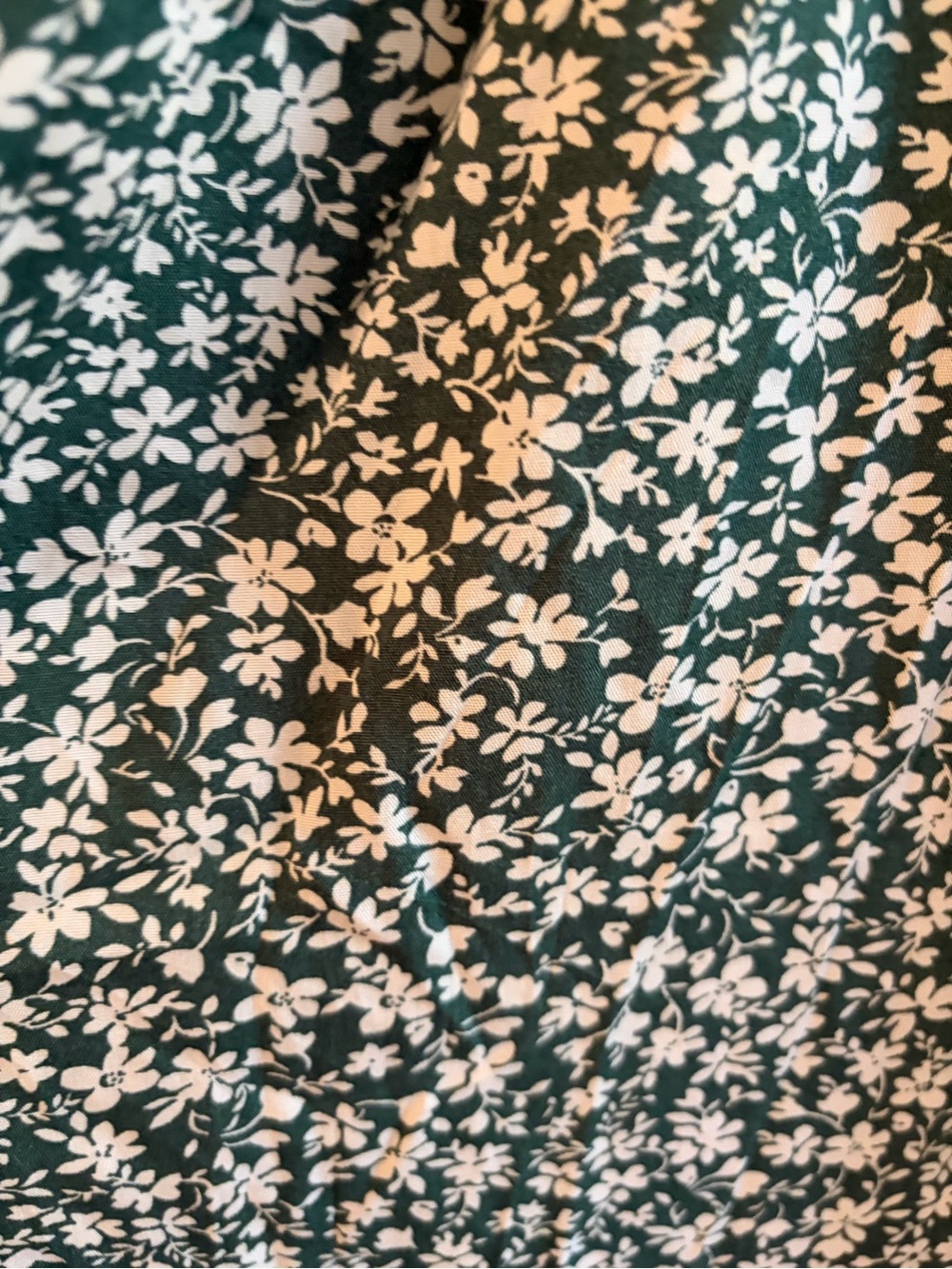 Sage Green Floral Maxi Dress with Short Flutter Sleeves NWT - Picture 4 of 9